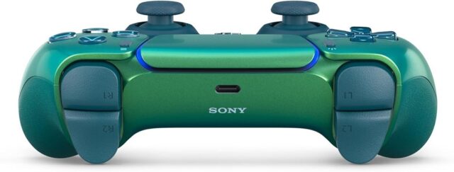Kontroler Sony PS5 DualSense Chrome Teal V2 - imagine 4