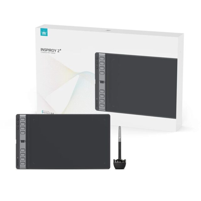 Inspiroy 2L Black graphics tablet - imagine 8