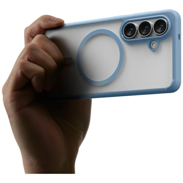 Etui Spigen Ultra Hybrid Mag MagSafe do  Samsung Galaxy S26+ light blue - imagine 9