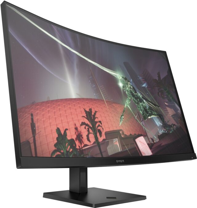 HP OMEN by HP 32c computer monitor 80 cm (31.5 ) 2560 x 1440 pixels Quad HD Black - imagine 3