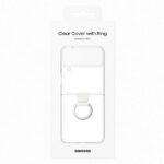 Samsung EF-OF721CTEGWW Z Flip 4 transparent Clear Cover Ring case - imagine 7
