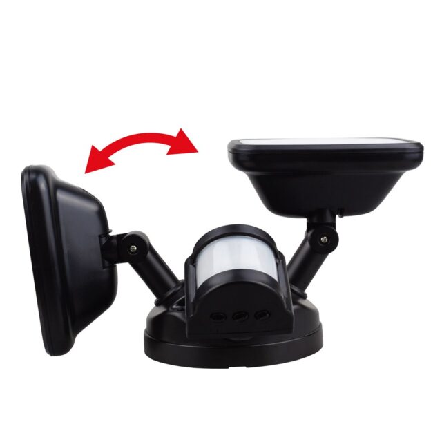 Maclean LED wall lamp  with PIR sensor  20W  1500lm  IP65  neutral white 4000K  black  MCE524 B - imagine 7