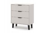 SCANDI 3S SLIM CHEST OF DRAWERS  CASHMERE COLOUR - imagine 3