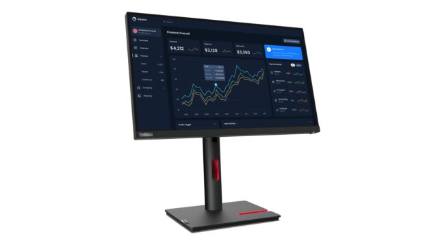 Lenovo ThinkVision T22i-30 LED display 54.6 cm (21.5 ) 1920 x 1080 pixels Full HD Black - imagine 6