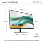 HP Series 5 Pro 23.8 inch FHD Monitor - 524pf - imagine 6