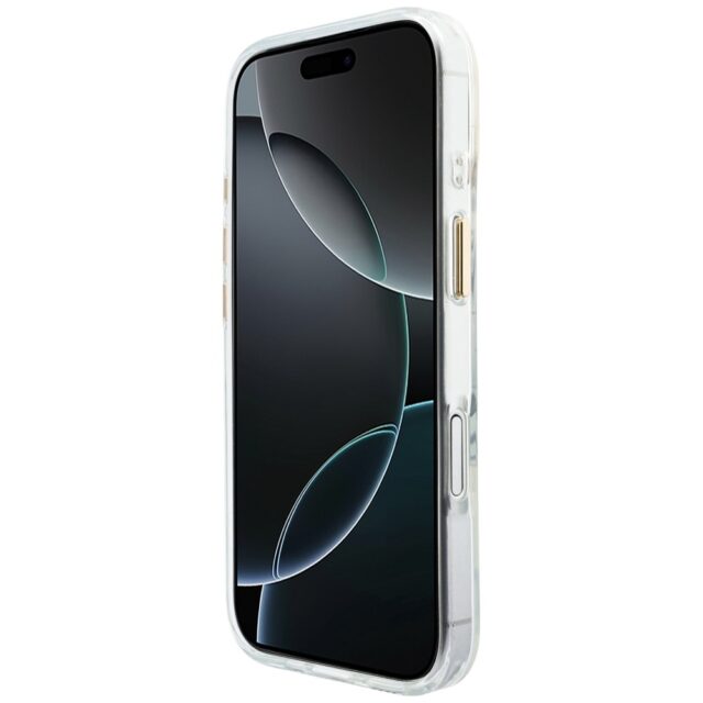 Case Guess IML Script Metal MagSafe for   iPhone 17 transparent - imagine 5