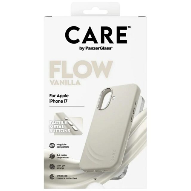 Case CARE by PanzerGlass FLOW MagSafe for iPhone 17 vanilla - imagine 5