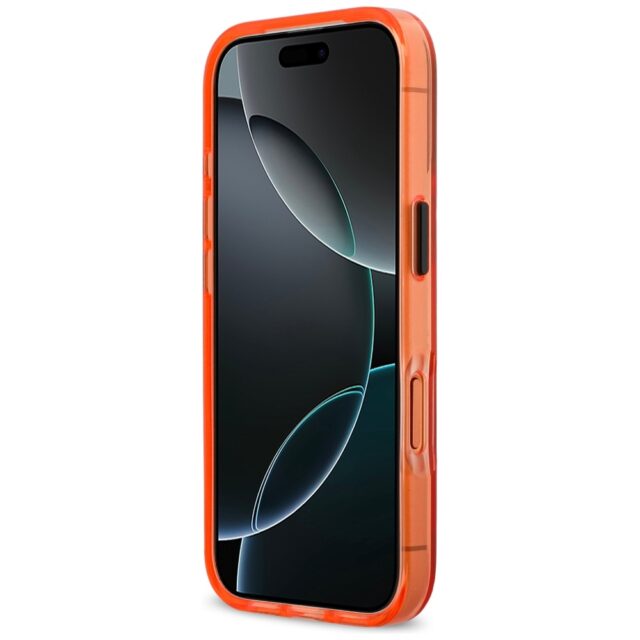 Etui BMW M IML Metal Logos MagSafe do     iPhone 17 Pro pomarańczowy - imagine 5