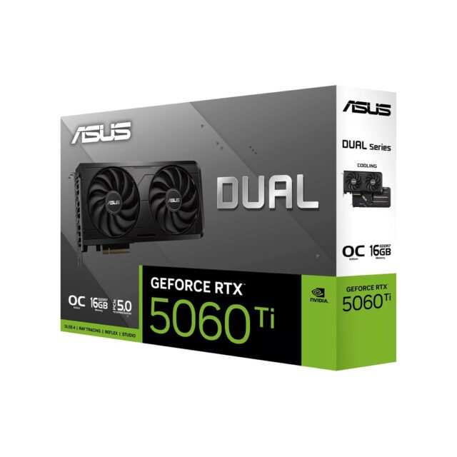 ASUS Dual GeForce RTX 5060 Ti EVO OC Edition NVIDIA 16 GB GDDR7 - imagine 8