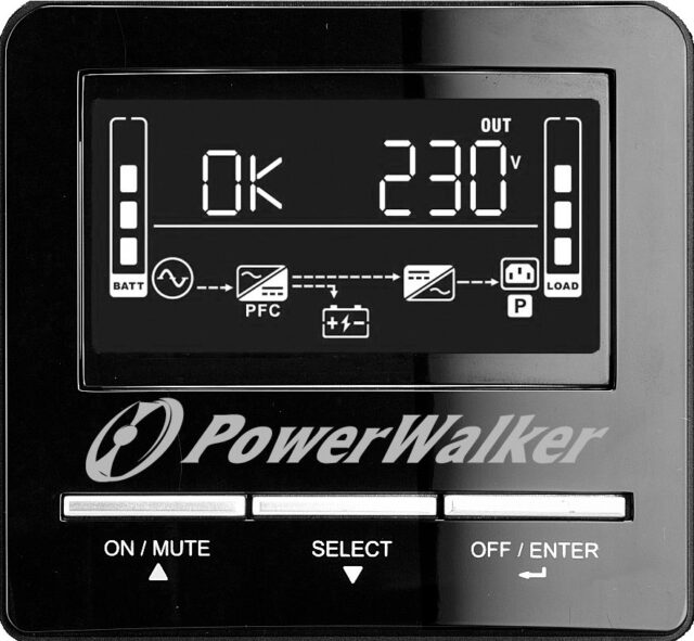 PowerWalker VI 1500 CW FR Line-Interactive 1.5 kVA 1050 W - imagine 4