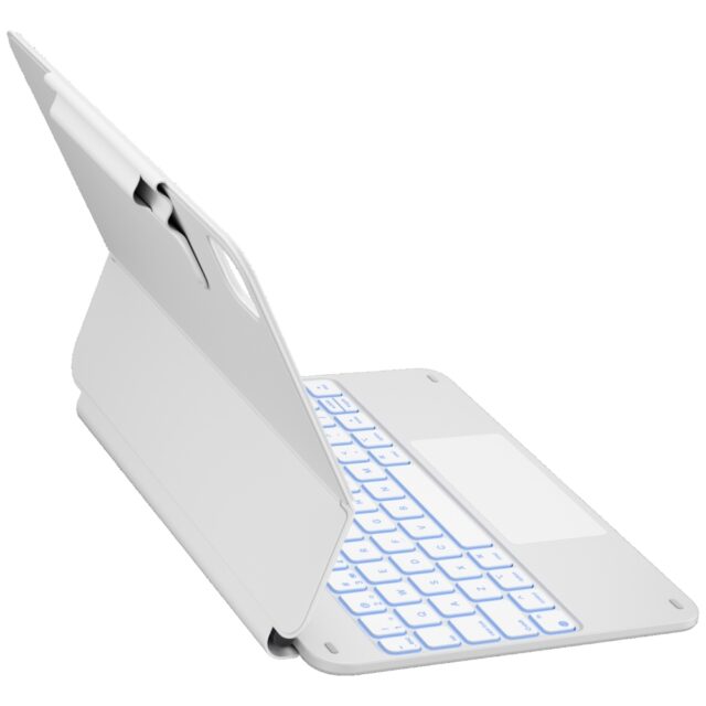 Case Typecase Edge with keyboard for iPad Air 11" 2024/2025 white - imagine 7