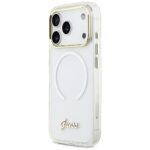 Case Guess IML Gradient Script Metal     MagSafe for iPhone 17 Pro white - imagine 2