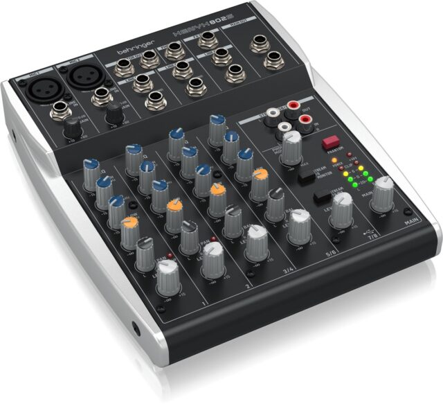 Behringer Xenyx 802S 2 channels Black  Silver - imagine 4