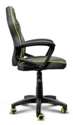 Trust 25786 video game chair PC gaming chair Padded seat Black  Yellow - imagine 3