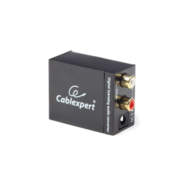 Gembird DSC-OPT-RCA-001 audio converter Black - imagine 3