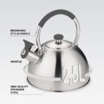 Kettle MAESTRO MR-1323 stainless steel 2.5 l - imagine 3