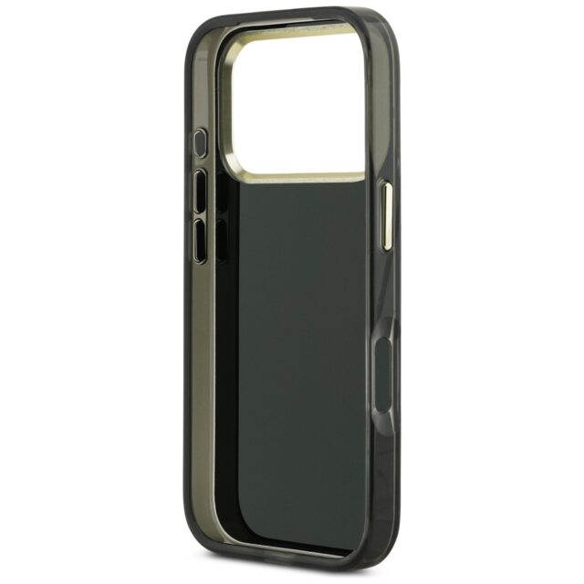 Etui Guess IML 4G Script Metal do iPhone  17 Pro czarny - imagine 7