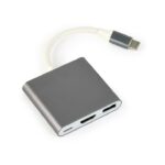 Gembird A-CM-HDMIF-02-SG USB graphics adapter 3840 x 2160 pixels Grey