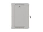 Rack cabinet 19  9U 540x350 grey glass doors - imagine 4
