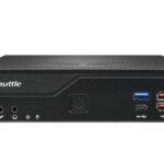 Shuttle Slim PC DH770   S1700  2x HDMI  2x DP   2x 2.5G LAN  2x COM  8x USB  1x 2.5   2x M.2  24/7 permanent operation  incl. VESA