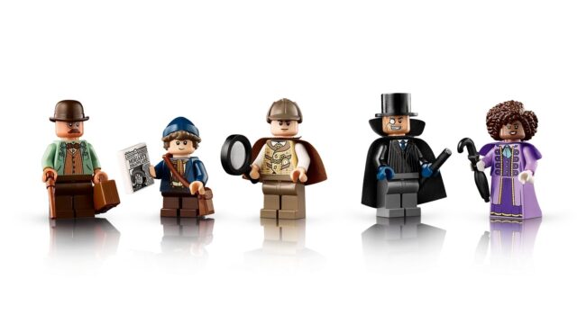 LEGO ICONS 10351 Sherlock Holmes: Book nook - imagine 8