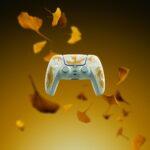 Sony Dualsense Ghost of Yotei Limited Edition Gold  White Bluetooth/USB Gamepad Analogue / Digital PlayStation 5 - imagine 8