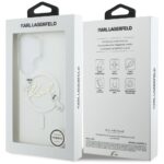 Case Karl Lagerfeld IML KC Script        MagSafe for Samsung Galaxy S26 Ultra transparent - imagine 9