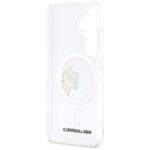 Case Karl Lagerfeld IML Peekaboo         Choupette MagSafe for Samsung Galaxy S26 transparent - imagine 8