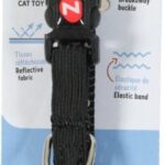 ZOLUX Obroża dla kota z zawieszką w kształcie myszy CHATOUILLE czarna