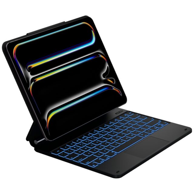 Case Typecase Edge with keyboard for iPad  Pro 13" 2024/2025 black - imagine 4