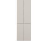 BATHROOM CABINET NEL DD 1K BASKET CASMERE COLOUR LONG DOORS