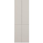 BATHROOM CABINET NEL DD 1K BASKET CASMERE COLOUR LONG DOORS