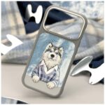 Etui Nimmy Gentle Pets Series Dog         MagSafe do iPhone 17 Pro szary - imagine 7