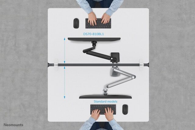 Neomounts desk monitor arm - imagine 10
