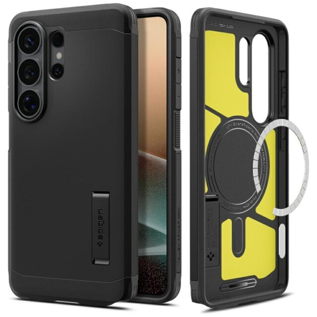 Etui Spigen Tough Armor Mag MagSafe do    Samsung Galaxy S26 Ultra czarny - imagine 9