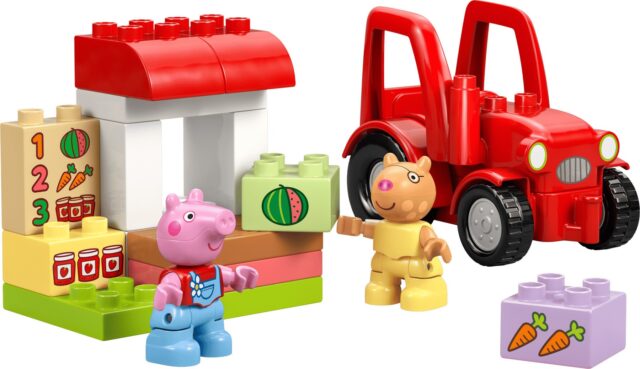 LEGO DUPLO 10468 Peppa Pig - Tractor and Market - imagine 3