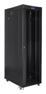 Lanberg FF01-6242-12BL rack cabinet 42U Freestanding rack Black