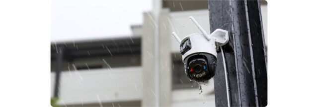 Imou Cruiser Dual 2 IP surveillance camera  white - imagine 2