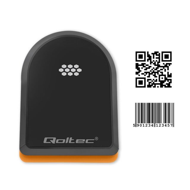Qoltec 50878 Wireless barcode reader and QR code scanner | 1D 2D | 2.4G | + docking station - imagine 6