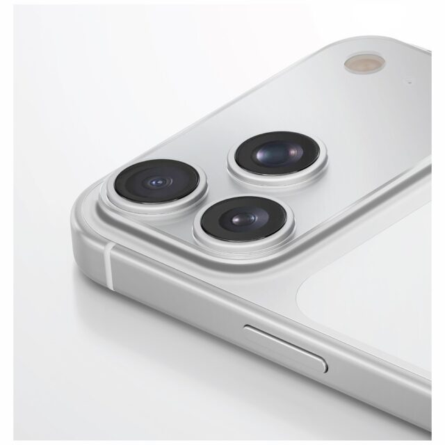 UNIQ Optix Aeroshield Camera Module Protector for iPhone 17 Pro Max transparent - imagine 2