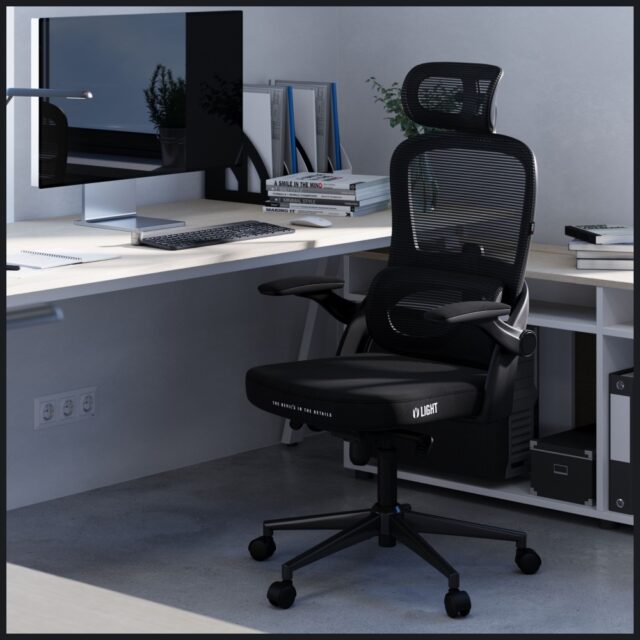Office chair Diablo Chairs V-Light ergonomic black - imagine 6