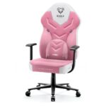 DIABLO X-GAMER gaming chair pink and white - imagine 2
