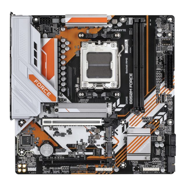 Gigabyte B850M FORCE                 (B850 AM5 mATX DDR5) - imagine 2