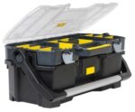 Stanley 1-97-514 small parts/tool box Black  Transparent