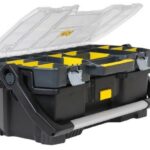Stanley 1-97-514 small parts/tool box Black  Transparent