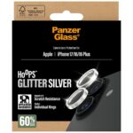 Tempered glass lens protector PanzerGlass Hoops Glitter for iPhone 17 / 16 / 16 Plus silver - imagine 5