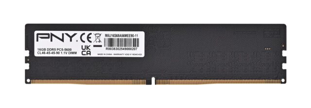 PNY Performance DDR5 5600MHz 16G memory module 16 GB 1 x 16 GB 288-pin DIMM - imagine 5