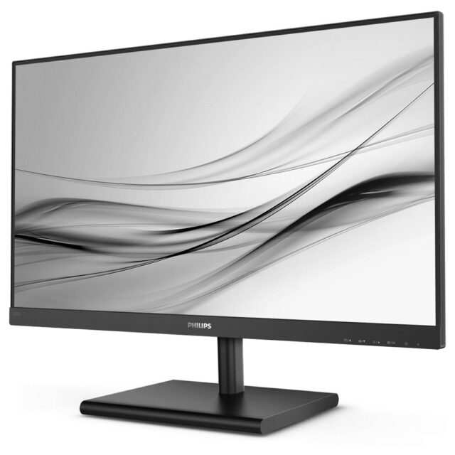 Philips E Line 245E1S/00 LED display 60.5 cm (23.8 ) 2560 x 1440 pixels 2K Ultra HD LCD Black - imagine 9