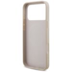 Etui Guess 4G Strap Triangle Logo         MagSafe do iPhone 17 Pro Max różowy - imagine 7