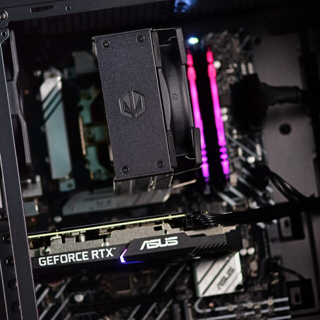 Actina 5901443338314 PC Midi Tower Intel® Core™ i3 i3-12100F 16 GB DDR4-SDRAM 1 TB SSD NVIDIA GeForce RTX 4060 Black - imagine 7